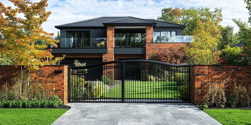 Aluminium Sichtschutzzaun aus Polen