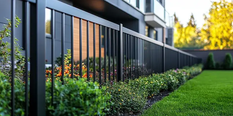 Gartenzaun Metall Polen
