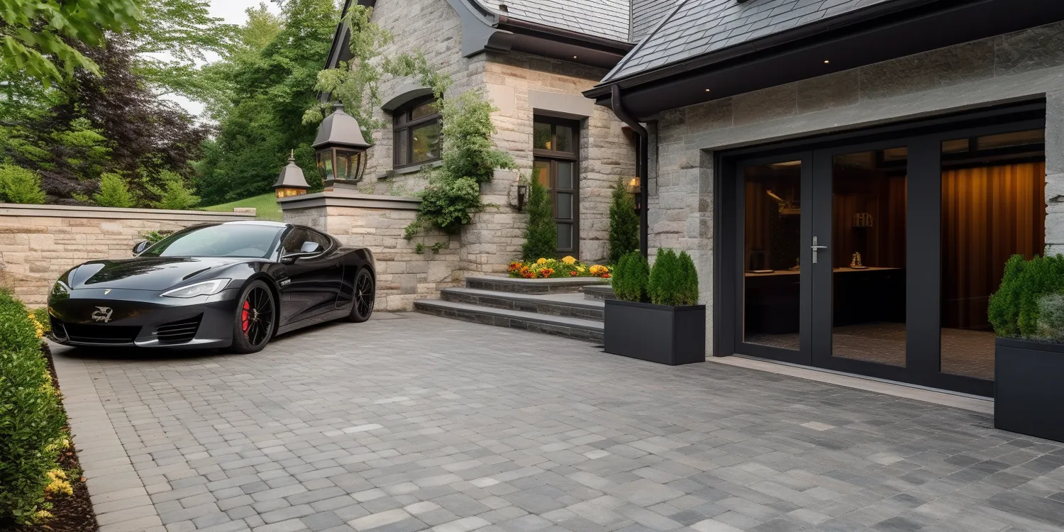 Jaka kostka brukowa do żółtej elewacji?