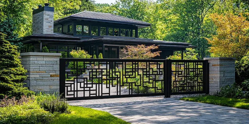 Sichtschutzzaun aus Polen mit Montage