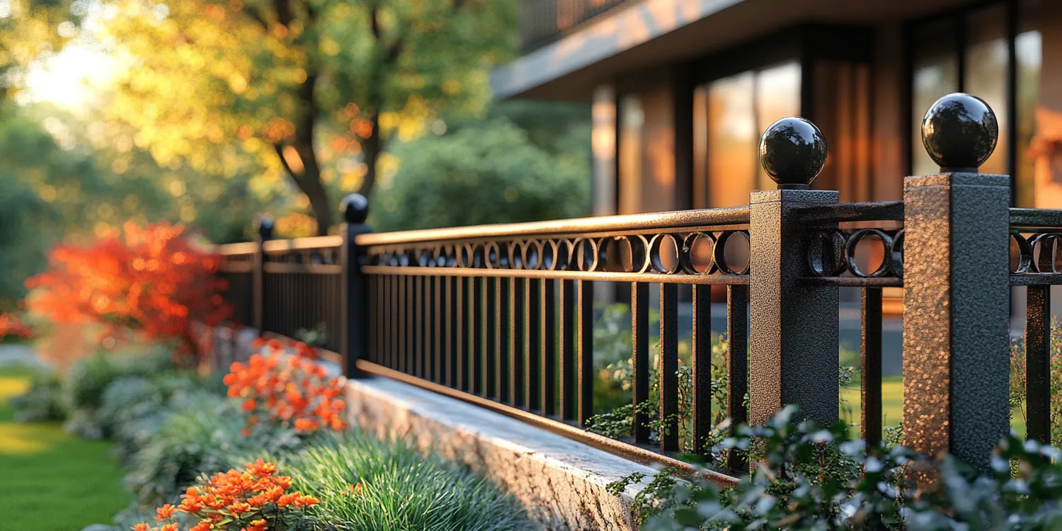 Aluminiumzaun aus Polen