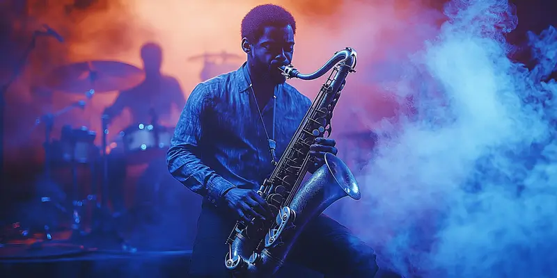 Jak się bawią ludzie saksofon?