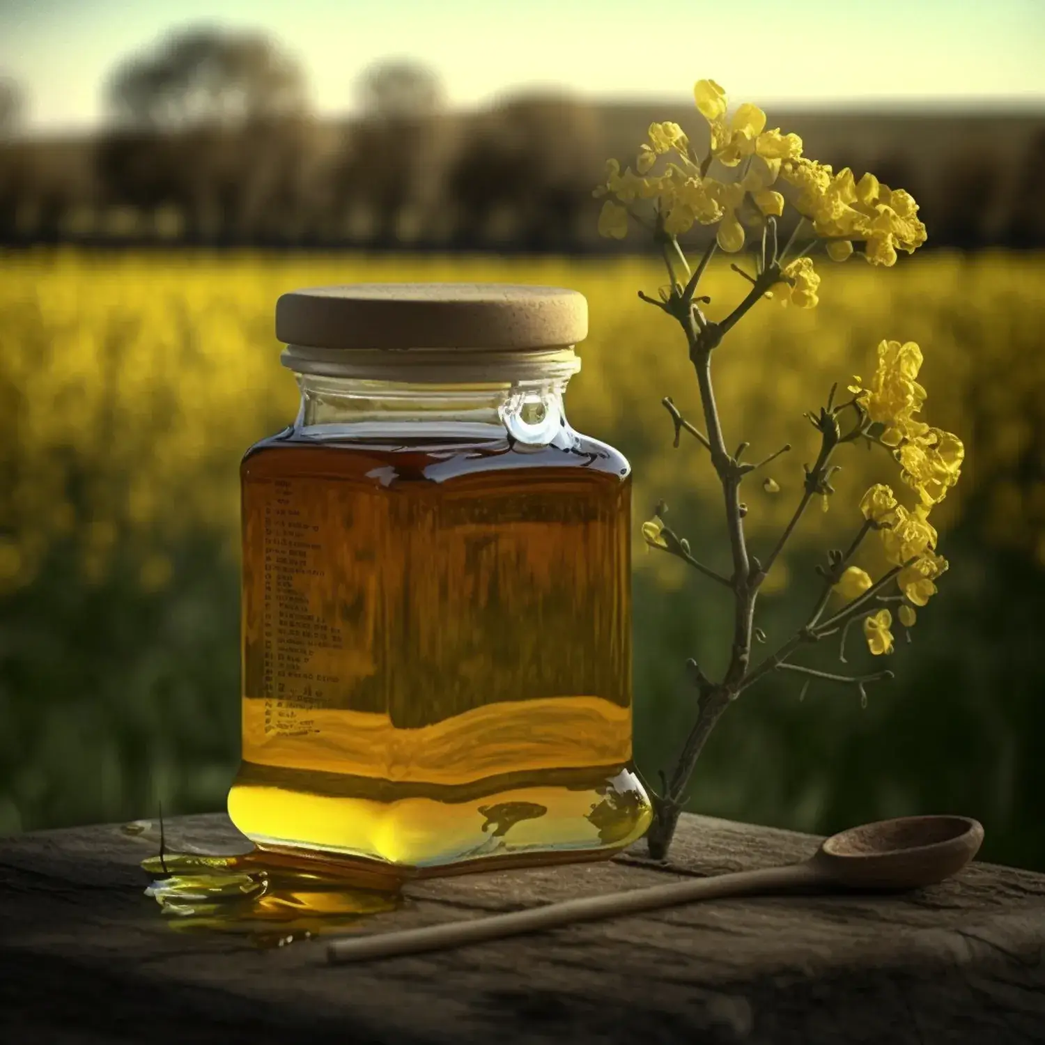 Miód rzepakowy - skarbnica zdrowia i smaku